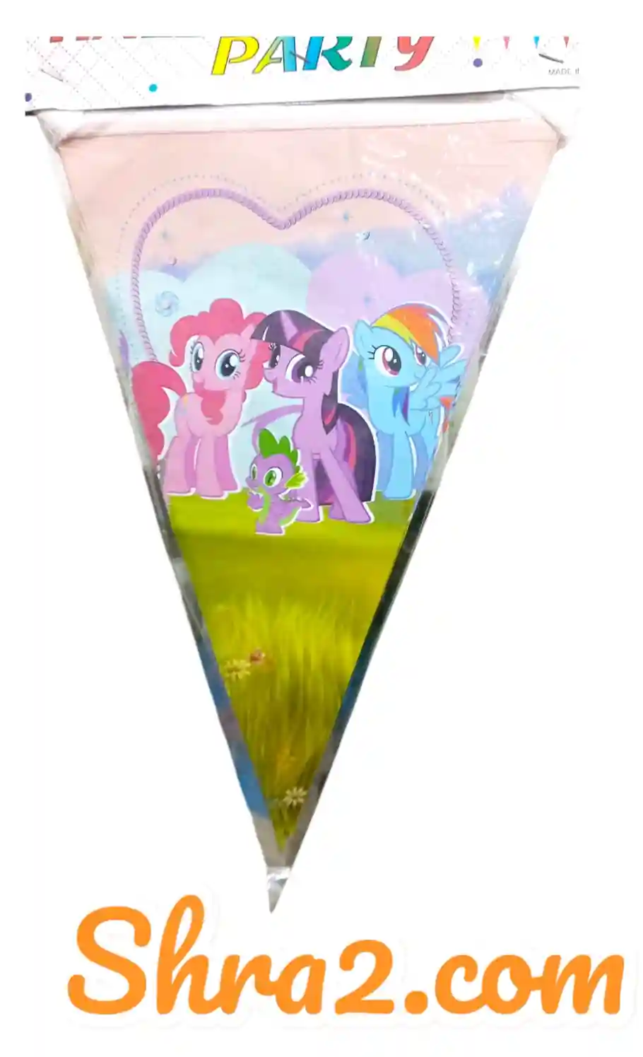 بانر زينه ورق كرتون شكل يونيكورن 3متر